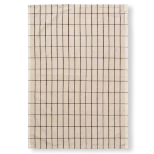 Hale Tea Towel - Sand/Black