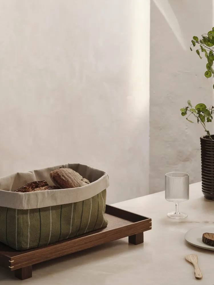 Ito Kitchen Basket - Rectangular - Natural/Seaweed