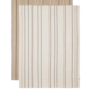 Ito Tea Towel - Set 2 - Parchment/Cashmere