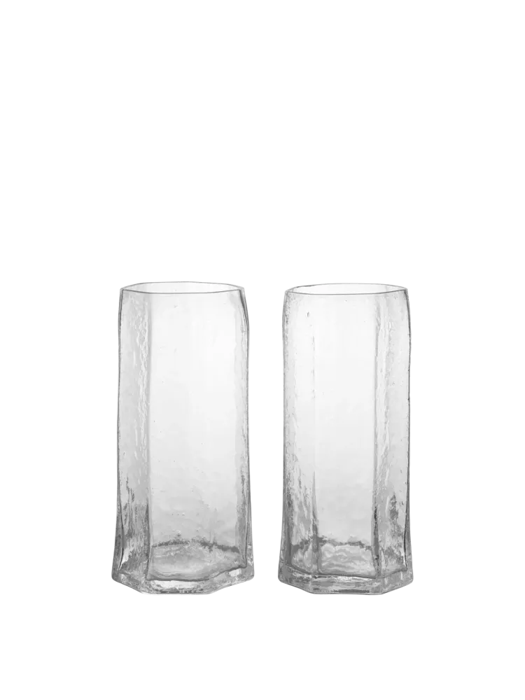 Kiru Tall Glasses - Set 2 - Clear