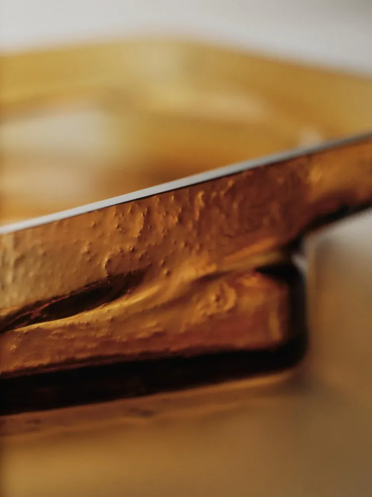 Muro Centrepiece - Recycled Amber