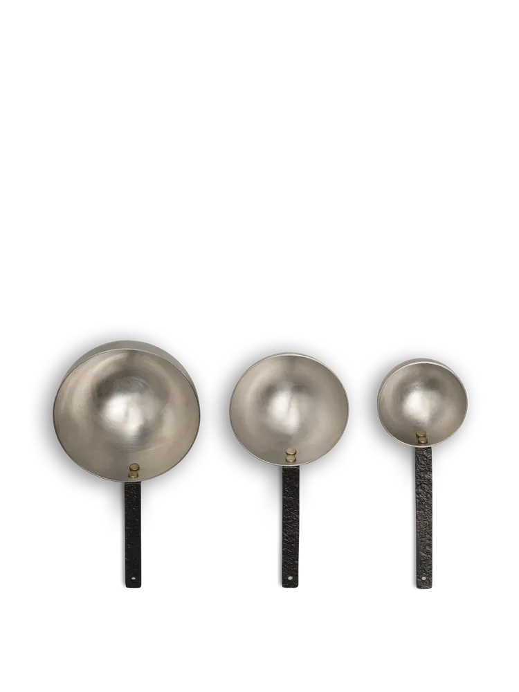 Obra Measuring Spoons - Set 3 - Stainless Steel