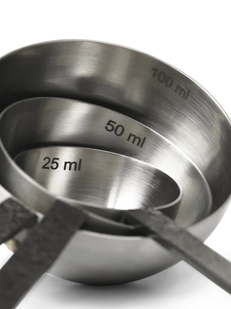 Obra Measuring Spoons - Set 3 - Stainless Steel
