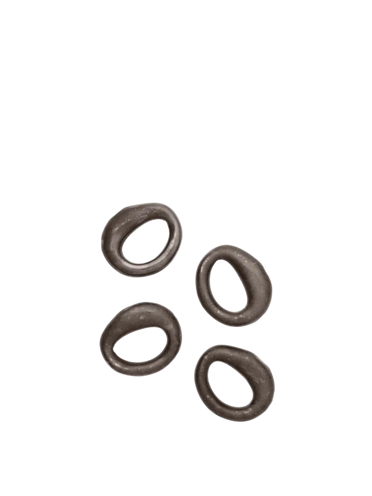 Orrith Napkin Rings - Set 4 - Rustic Bronze
