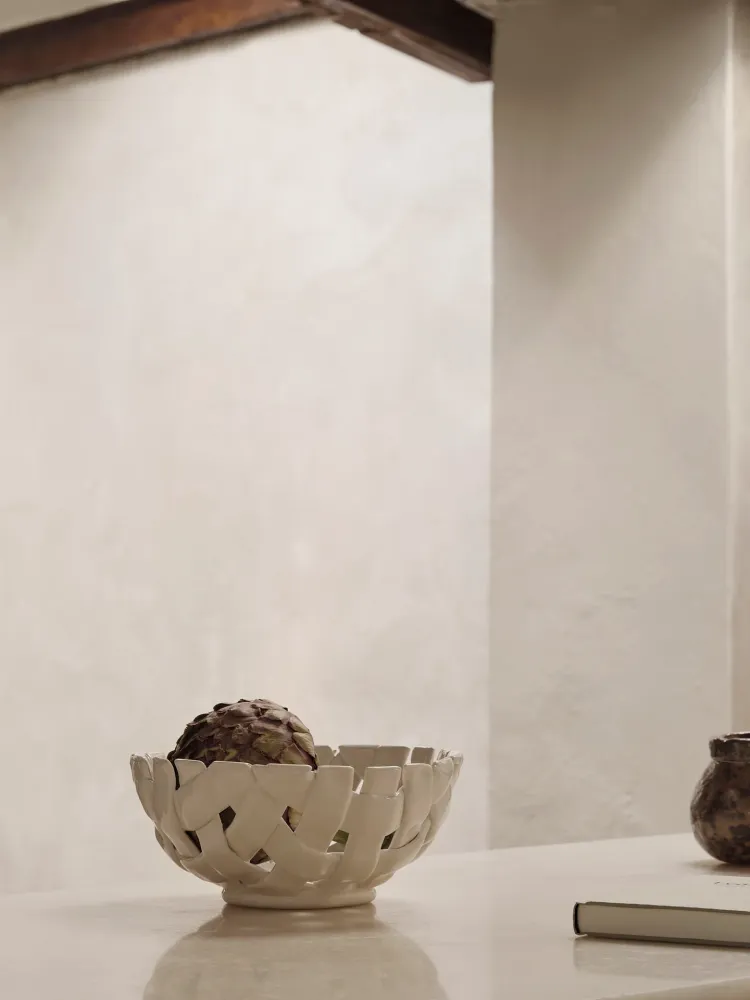 Plait Bowl - Ø24 - Off-White