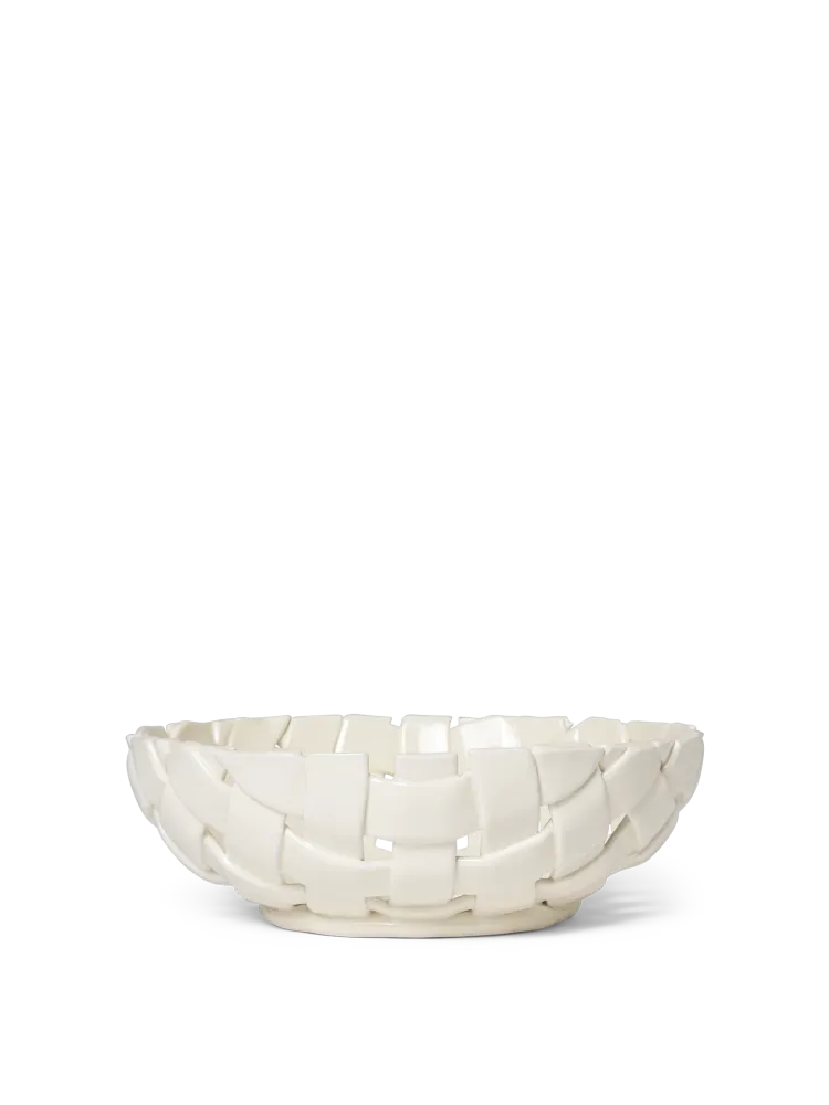 Plait Bowl - Ø30 - Off-White