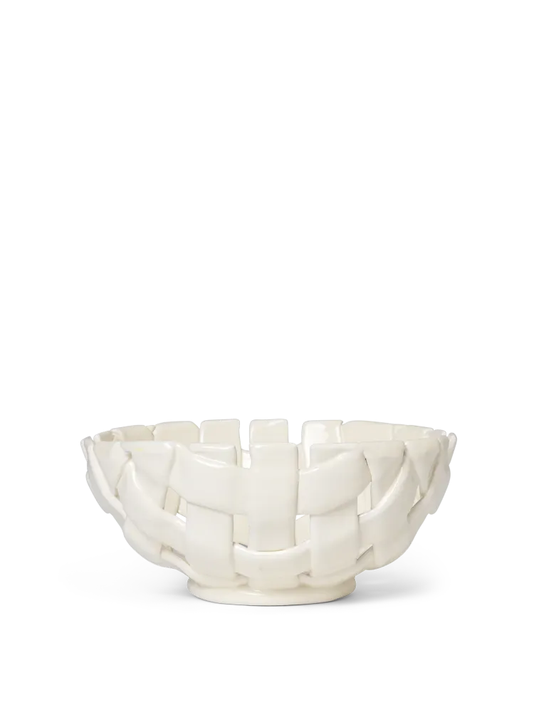 Plait Bowl - Ø24 - Off-White