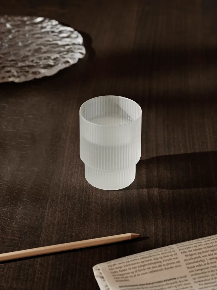 Ripple Glasses - Set 4 - Frosted