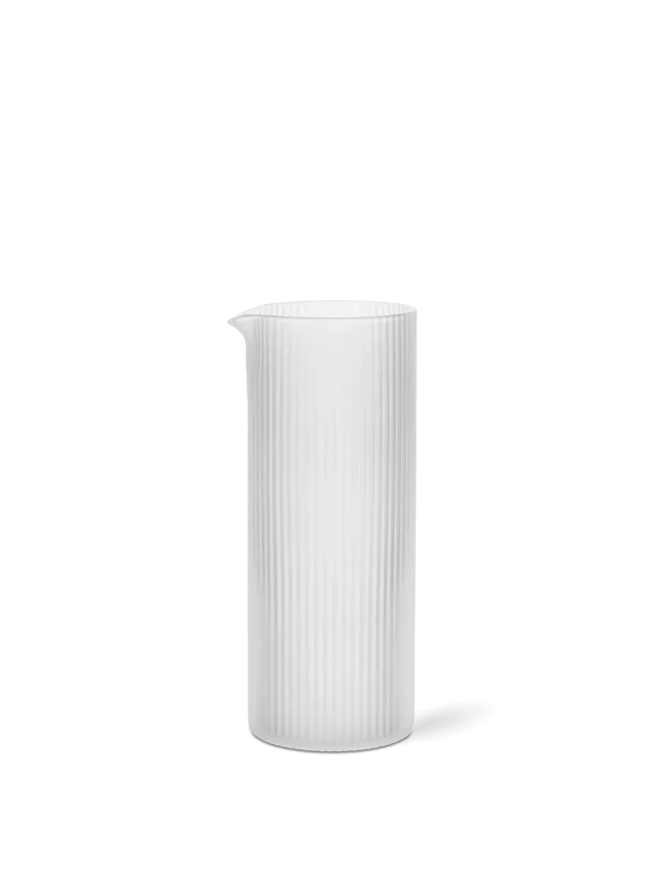 Ripple Milk Jug - Frosted