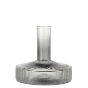 Ripple Wine Carafe - Smoked Grey