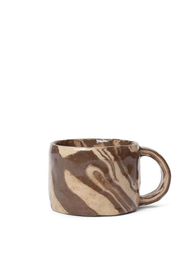 Ryu Mug - Low - Sand/Brown