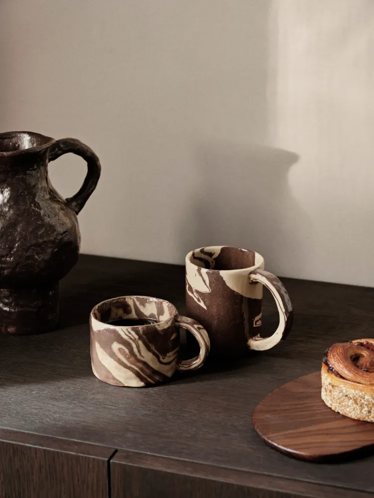 Ryu Mug - Low - Sand/Brown