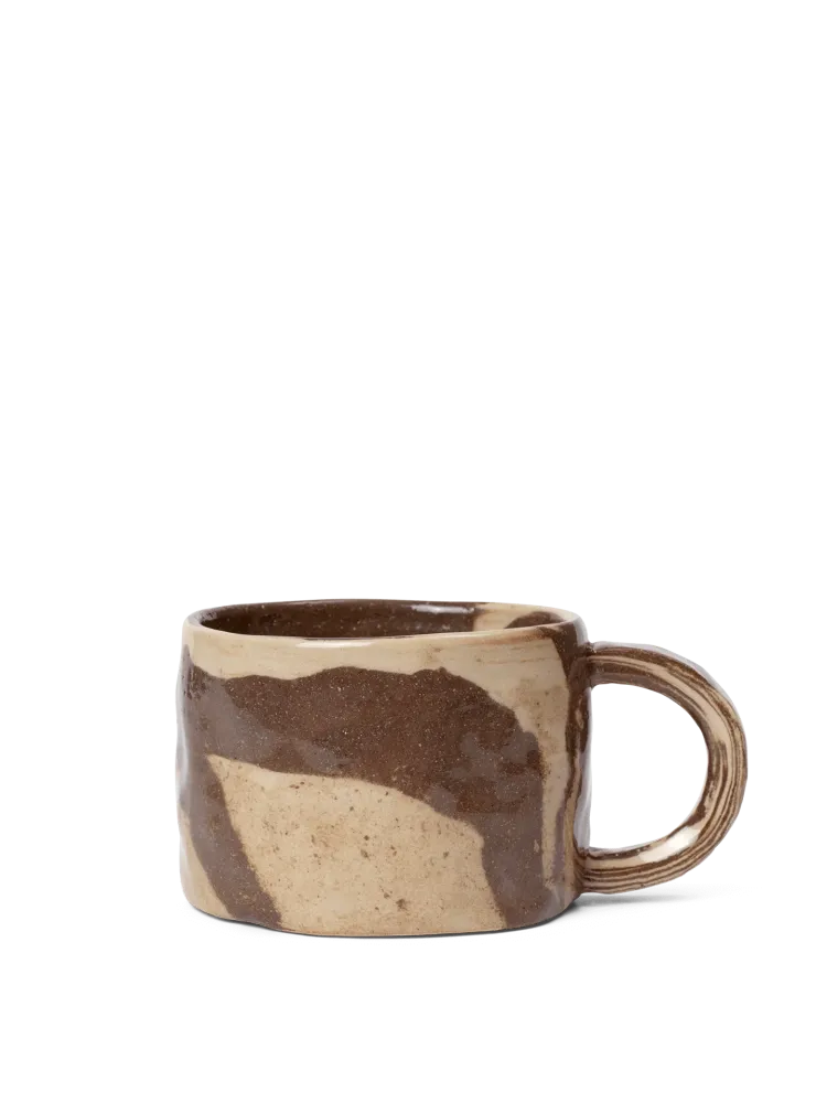 Ryu Mug - Low - Sand/Brown