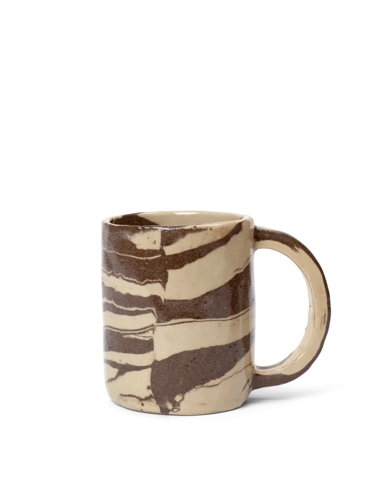 Ryu Mug - Tall - Sand/Brown