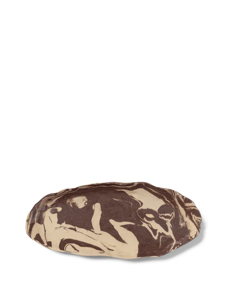 Ryu Platter - 37 - Sand/Brown