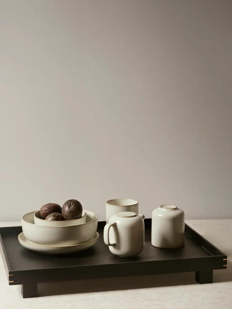 Sekki Plate - Small - Cream