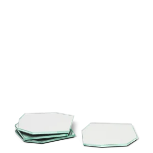 Shard Coasters - Set 4 - Mirror