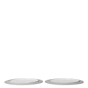 Sonae Side Plates - Ø25 - Set 2 - Grey/White