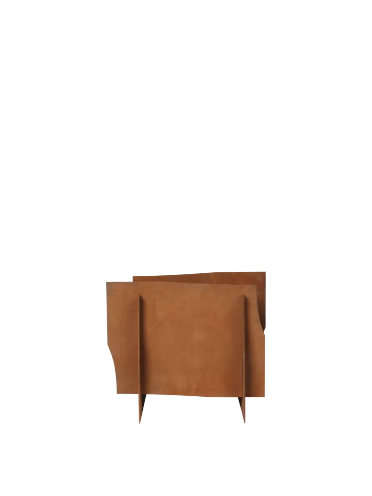 Lapel Planter - Square - Rust Ferm Living - DK