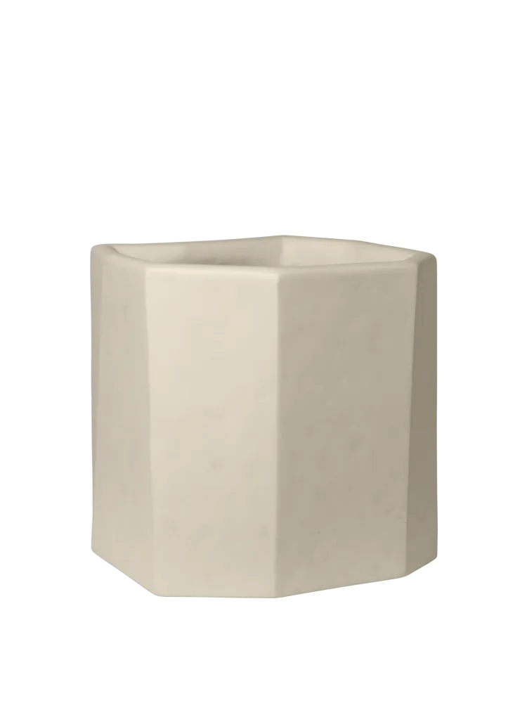 Staffa Planter - Large - Ivory Ferm Living - DK