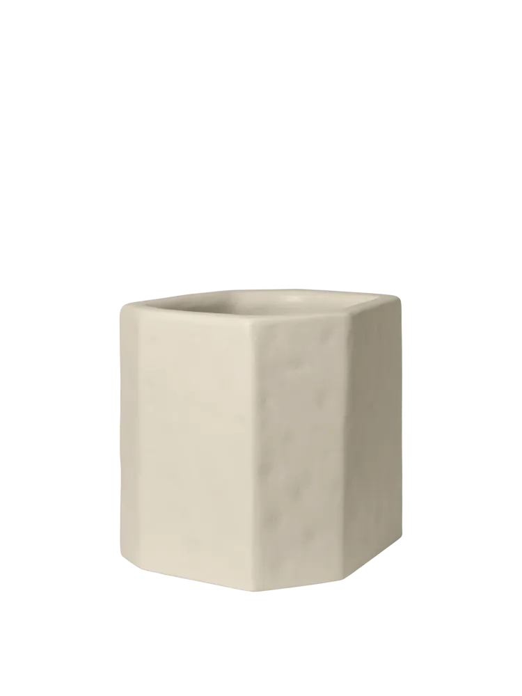 Staffa Planter - Medium - Ivory Ferm Living - DK