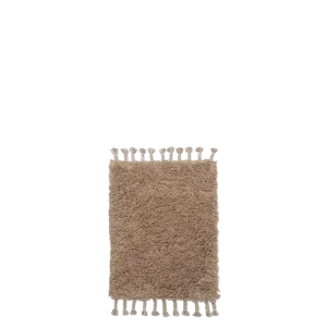 Amass Long Pile Mat - White Pepper