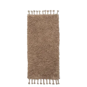 Amass Long Pile Runner - White Pepper