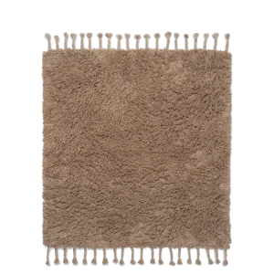 Amass Long Pile Rug - White Pepper Ferm Living - DK