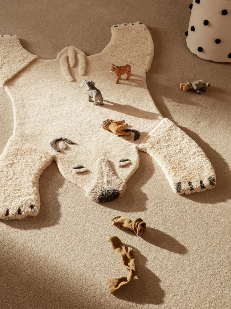 Animal Tufted Rug - Polar Bear Ferm Living - DK