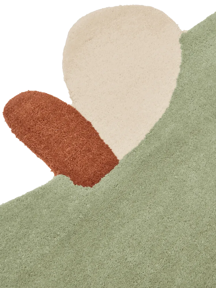 Apple Tufted Rug - Tea Green Ferm Living - DK