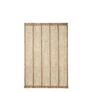 Athens Stripes Rug - Natural/Off-White 140 Ferm Living - DK
