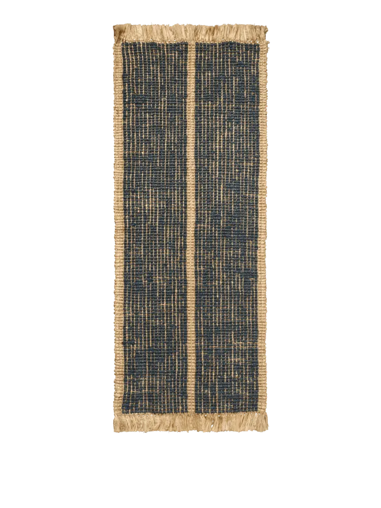 Athens Stripes Runner - Natural/Ink Blue Ferm Living - DK