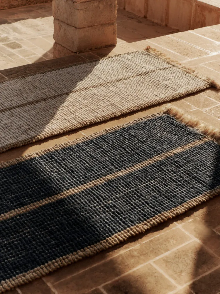Athens Stripes Runner - Natural/Off-White Ferm Living - DK