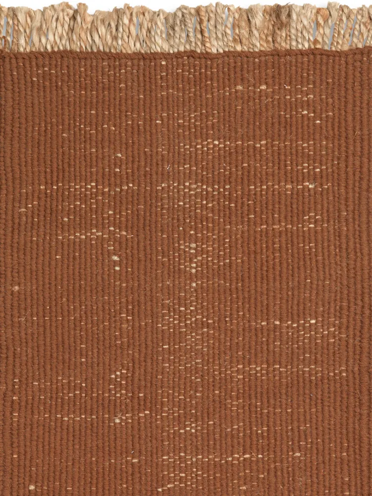Block Mat - Dark Brick/Natural Ferm Living - DK