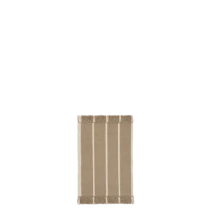 Calm Kelim Mat - Dark Sand/Off-White Ferm Living - DK