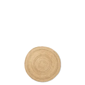 Eternal Round Jute Rug - Natural Oe120 Ferm Living - DK