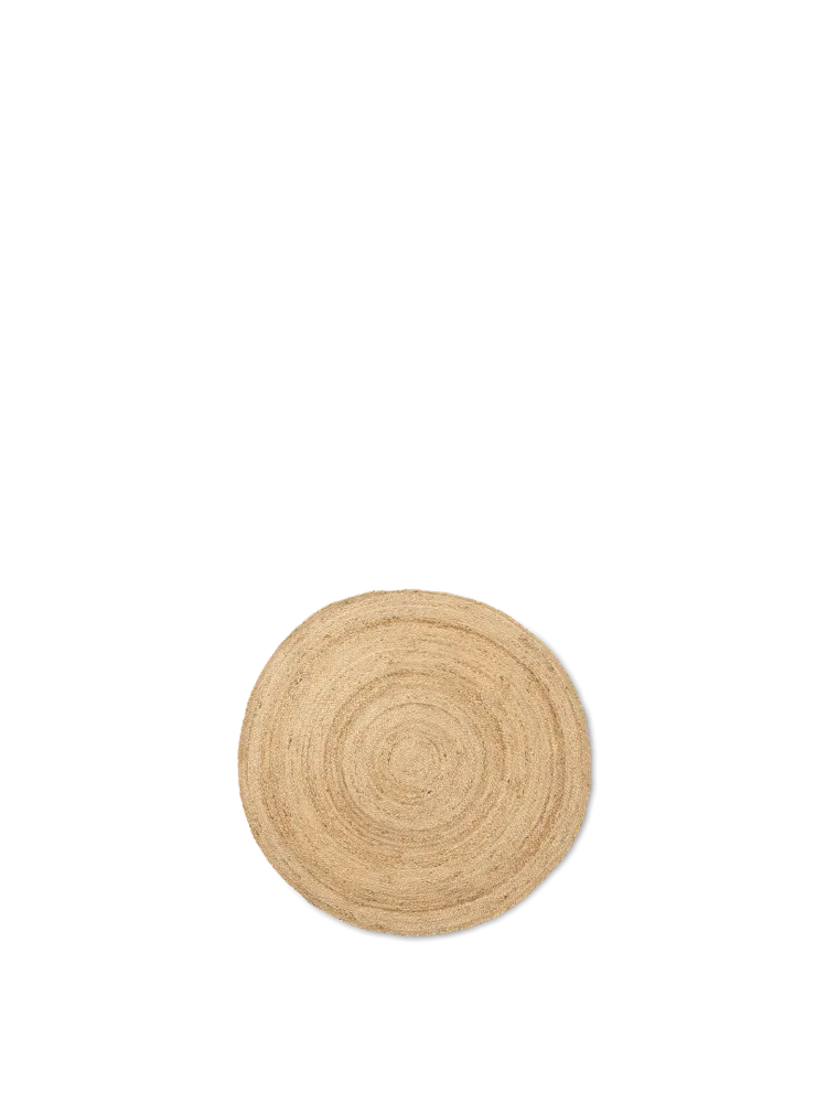 Eternal Round Jute Rug - Natural Oe120 Ferm Living - DK