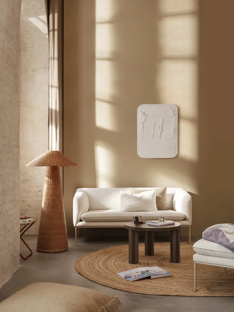 Eternal Round Jute Rug - Natural Oe120 Ferm Living - DK