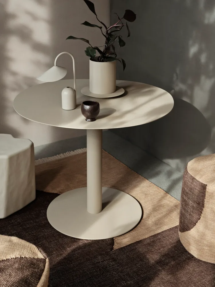 Forene Rug - Tan/Chocolate 140 Ferm Living - DK