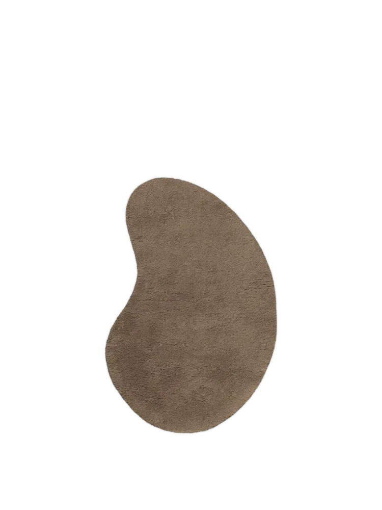 Forma Wool Rug - Small - Ash Brown Ferm Living - DK