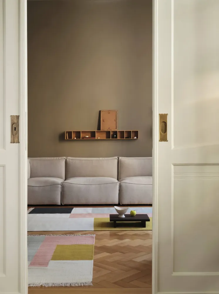 Kelim Rug - Large - Squares Ferm Living - DK