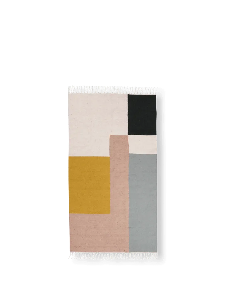 Kelim Rug - Small - Squares Ferm Living - DK