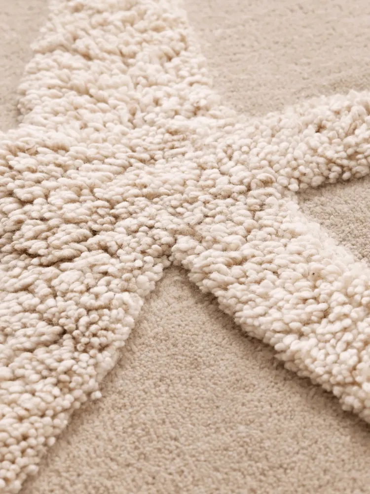 Kove Tufted Rug - Natural Ferm Living - DK