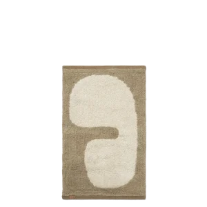 Lay Washable Mat - Dark Taupe/Off-White Ferm Living - DK