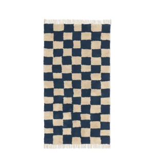 Mara Washable Rug - Deep Blue/Warm Sand Ferm Living - DK