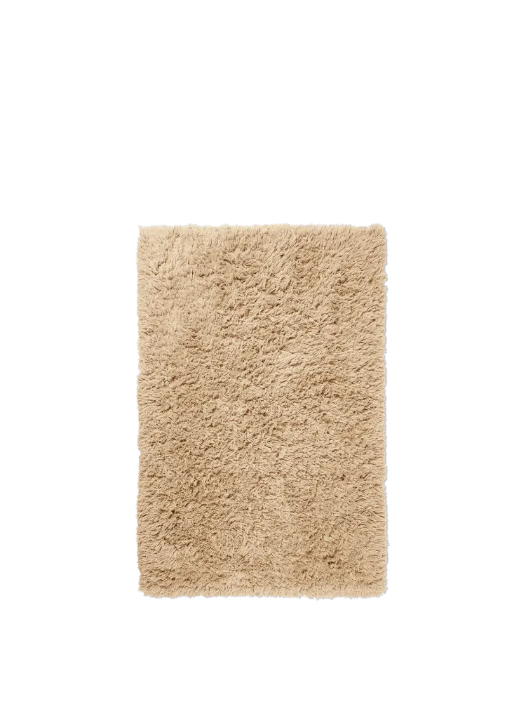 Meadow High Pile Rug - Light Sand 140 Ferm Living - DK