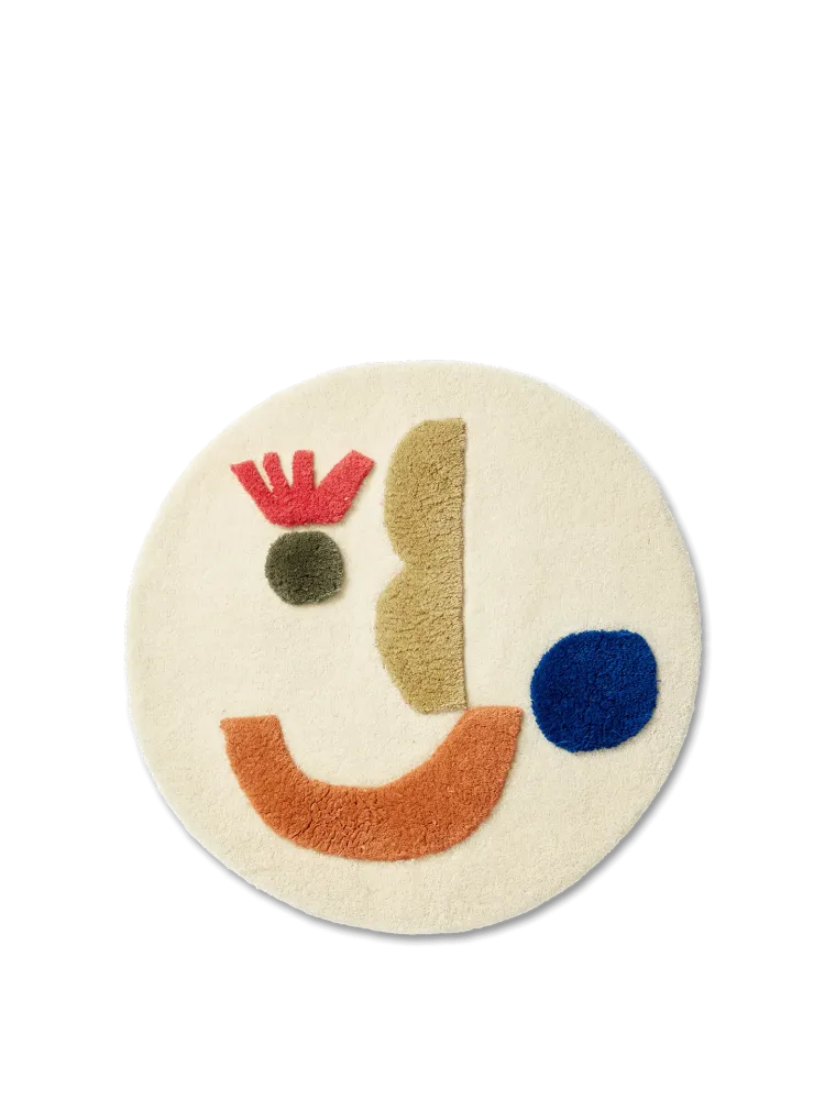 Panto Tufted Rug - Off-white Oe70 Ferm Living - DK