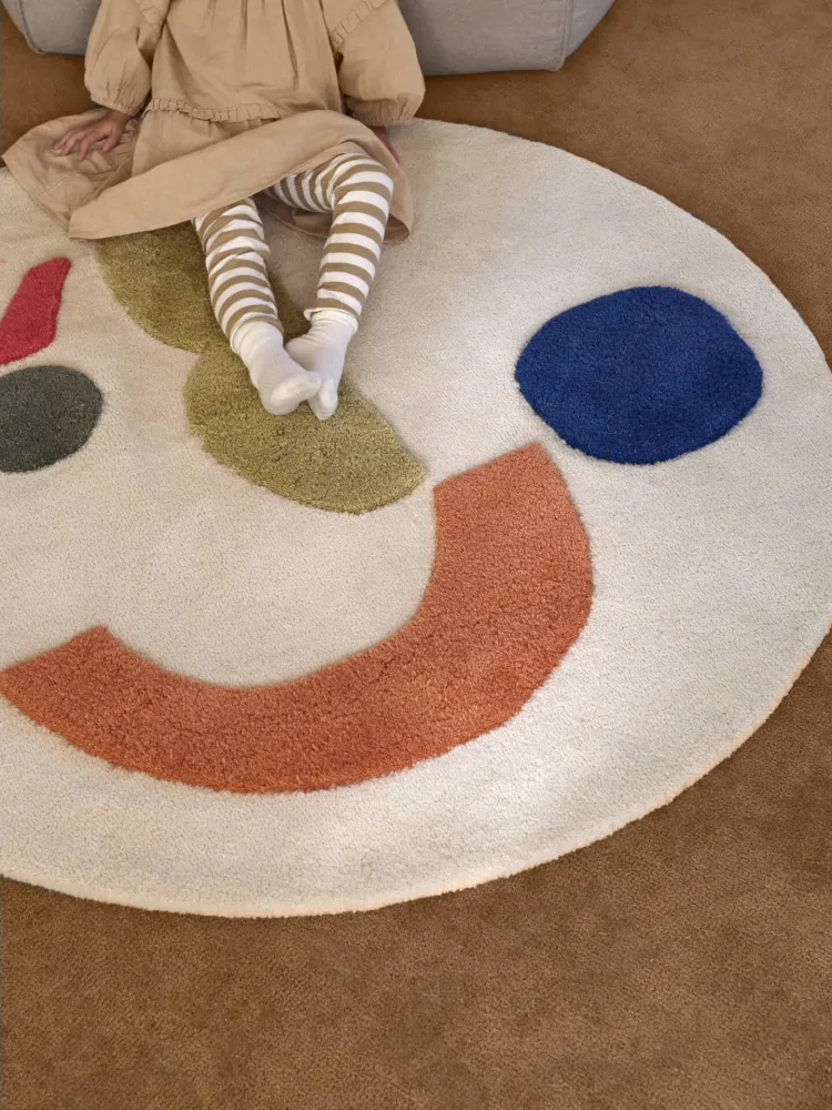 Panto Tufted Rug - Off-white Oe70 Ferm Living - DK