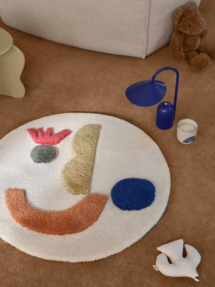 Panto Tufted Rug - Off-white Oe70 Ferm Living - DK