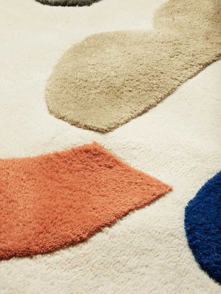 Panto Tufted Rug - Off-white Oe70 Ferm Living - DK